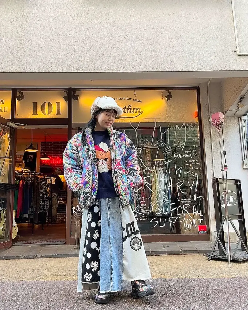 153694：スカラー柄展開 中綿シンサレートブルゾンの通販-ScoLar