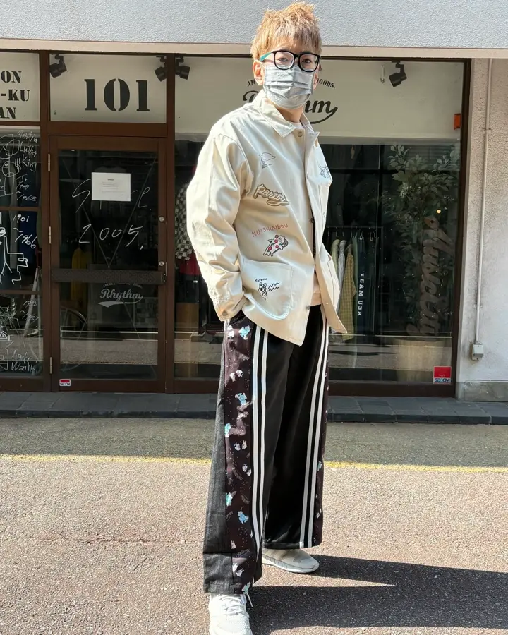361109：桜咲千依さんコラボ第5弾 ちょこにゃんず ジャージ×デニム切替