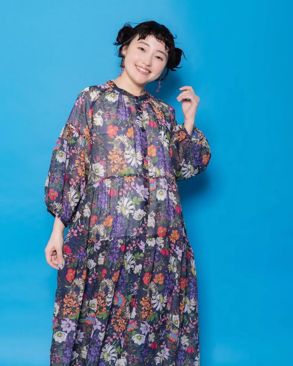 こと様♡ロイヤルブルー 161664：2柄展開 タンクトップ付き3wayTシャツセットの通販-ScoLar