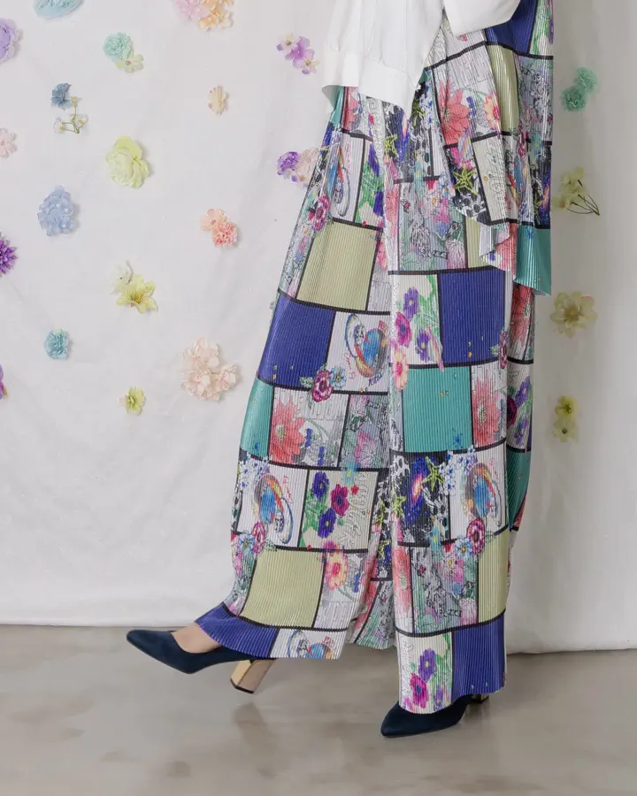 162607：花ネコ刺繍入り半袖ジャケットの通販-ScoLar