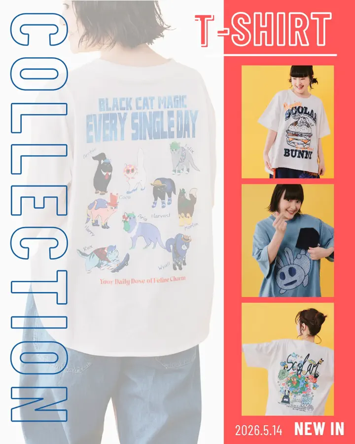 162656：花ネコ×スカラーナンバー柄 接触冷感Tシャツの通販-ScoLar