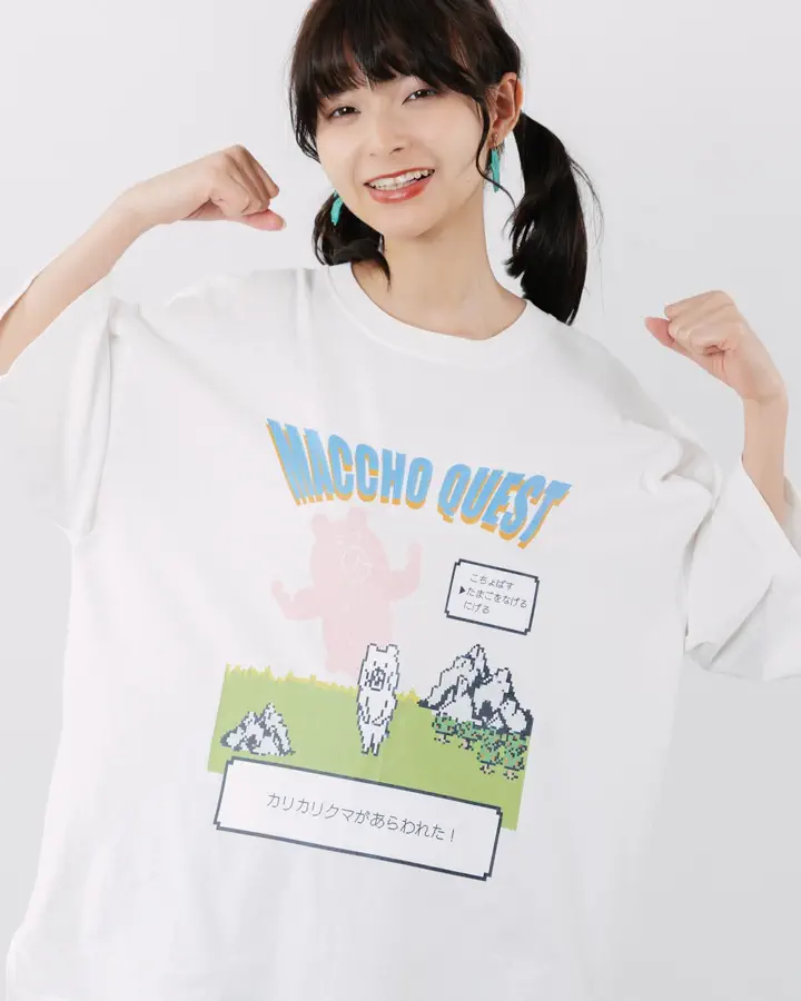 362122：マッチョクエスト柄 UVプリントTシャツの通販-ScoLar