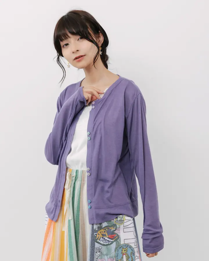 162687：熱帯花柄アップリケ付き ライン入りメッシュパーカーの通販-ScoLar