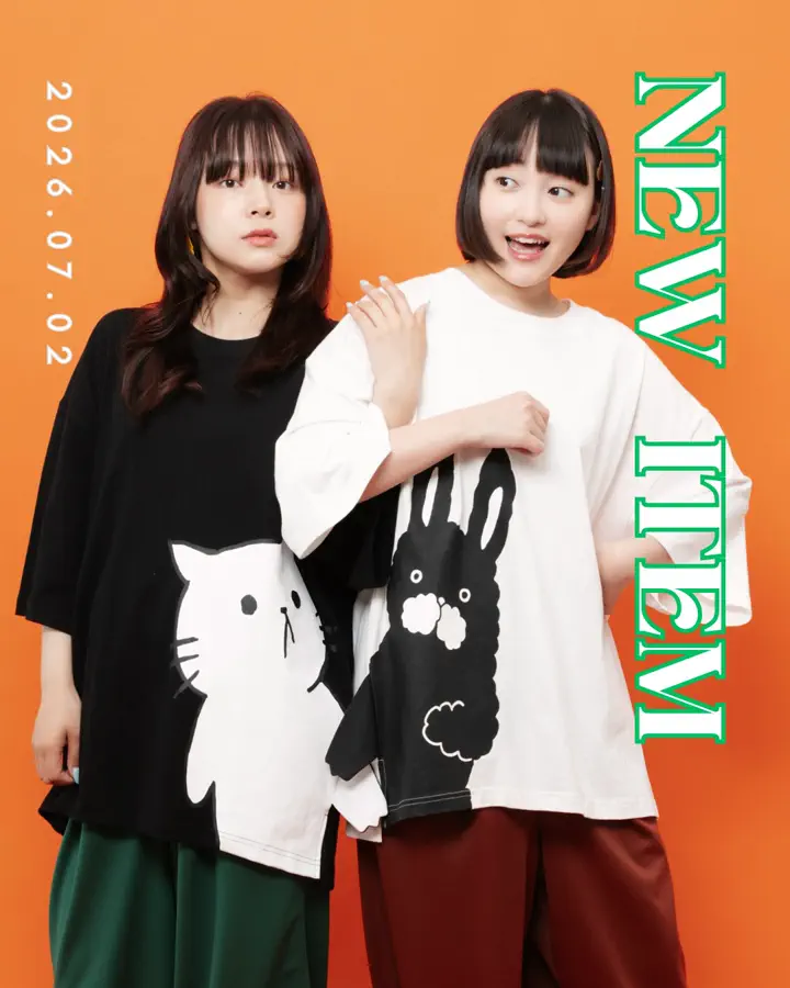 362131：おててつなぎ ネコorラビルTシャツの通販-ScoLar