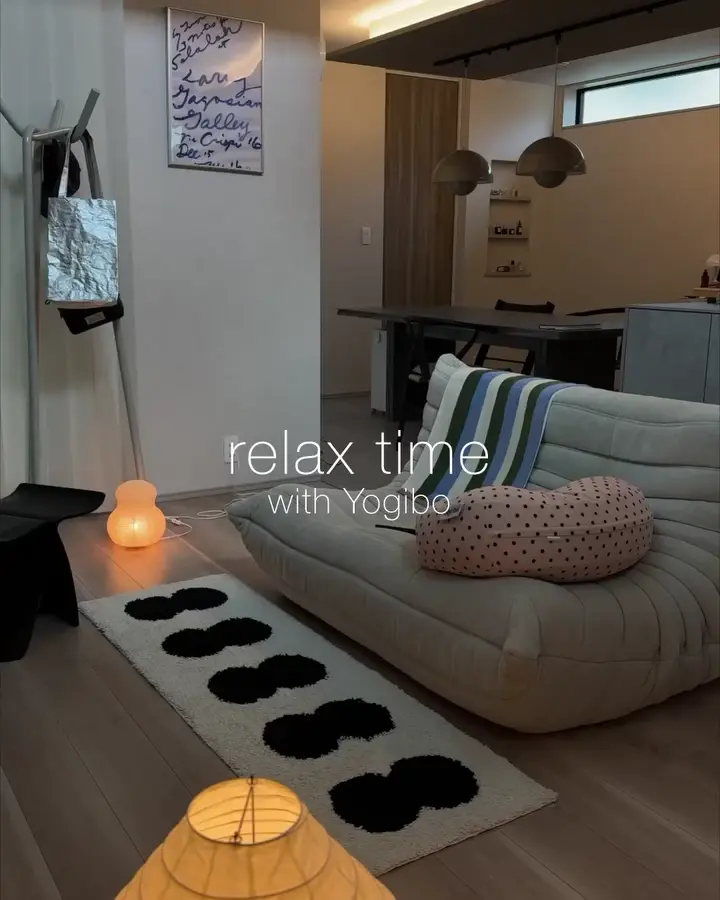 公式】Yogibo Mega Moon Pillow Cow/Dot Edition | Yogibo公式