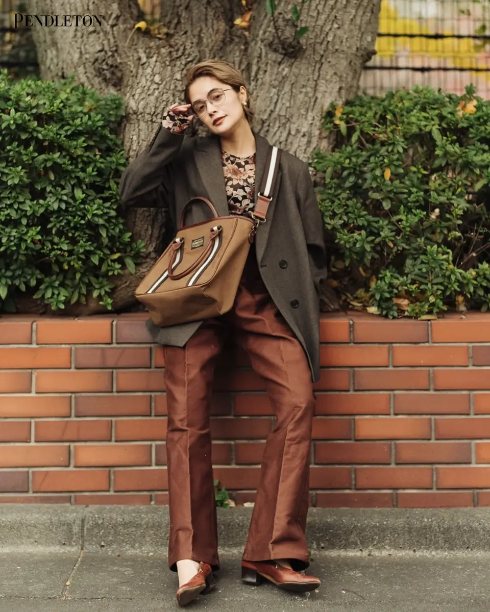 ペンドルトン x Marie 2ウェイトートバッグ – PENDLETON WOOLEN MILLS