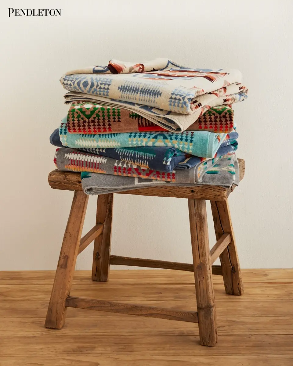 ジャガードオーバーサイズタオル【Highland Peak】 – PENDLETON WOOLEN