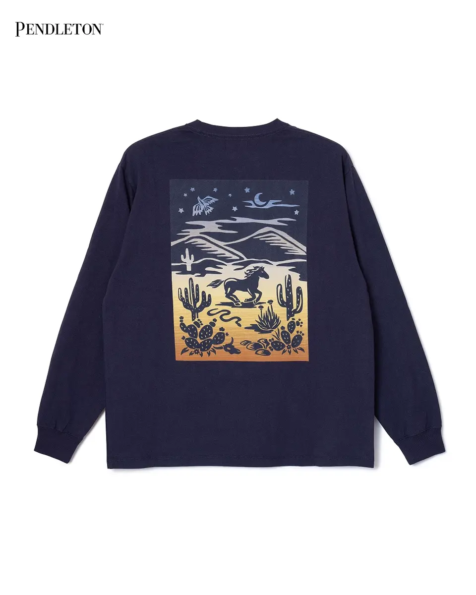 バックプリント・LS ティ – PENDLETON WOOLEN MILLS JAPAN OFFICIAL STORE