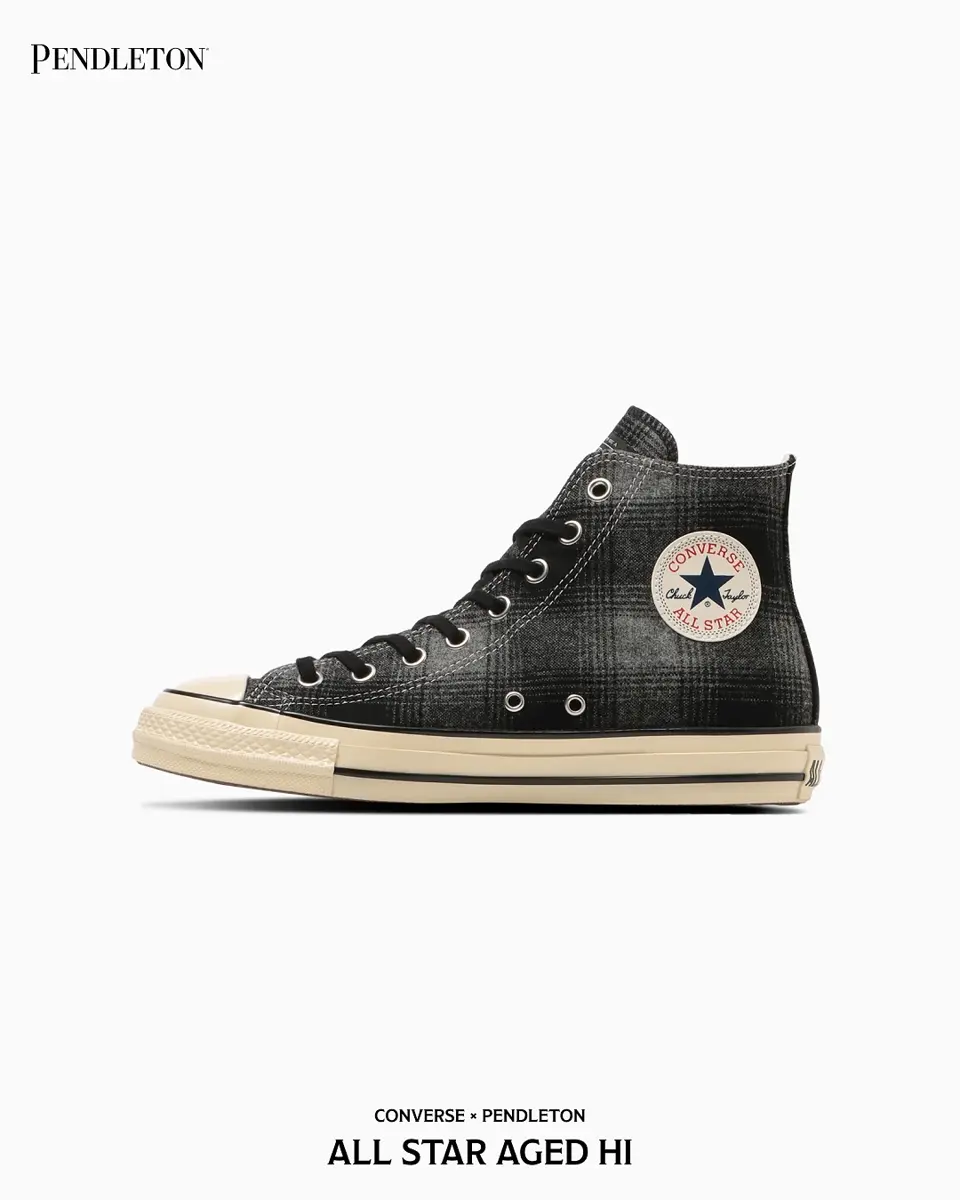 きゃんべる様オーダーページ18 CONVERSE x PENDLETON オールスター・エイジド・ハイ – PENDLETON