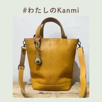 未使用級　Kanmi キャメル story トートバッグ　スコッチガード　タグ付 未使用級 Kanmi キャメル story トートバッグ スコッチガード タグ付