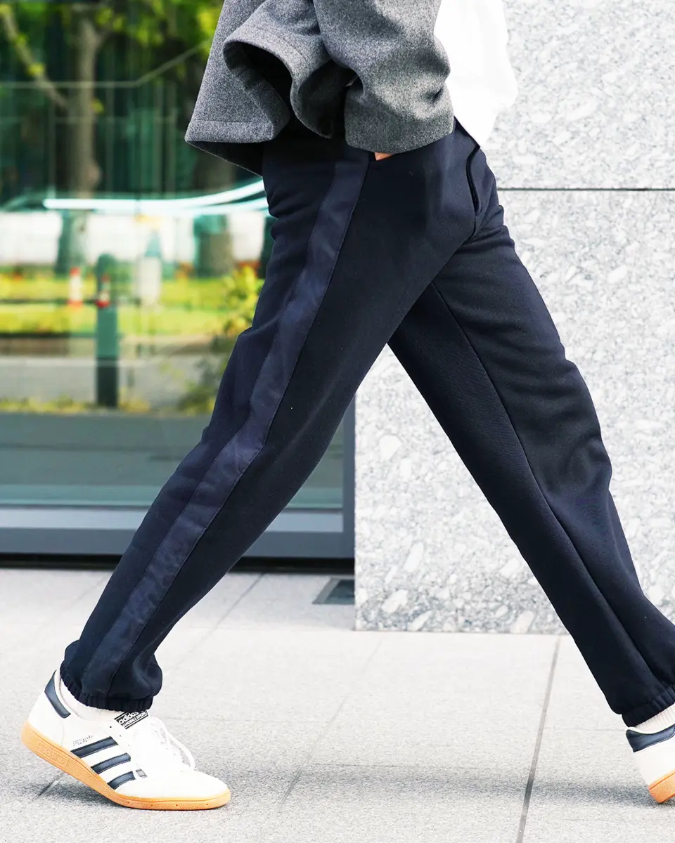 裏起毛 ライン イージーパンツ | 暖パン スウェットパンツ メンズ