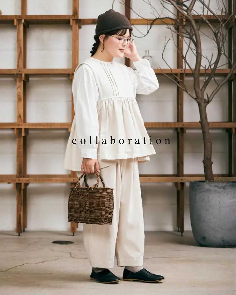 新品　未着用！TUTIE. ツチエ　kawaskiさん　コラボ　リネンブラウス 新品 未着用！TUTIE. ツチエ kawaskiさん コラボ リネンブラウス