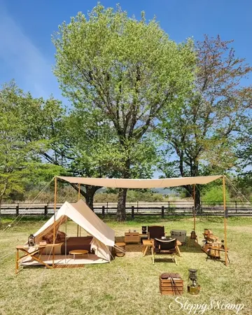 Ydun 5.5 m² glamping tent