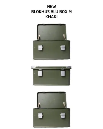 Blokhus Alu Box M, Khaki