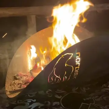 Nordisk Fire Pit with Waxed Canvas Tool Bag