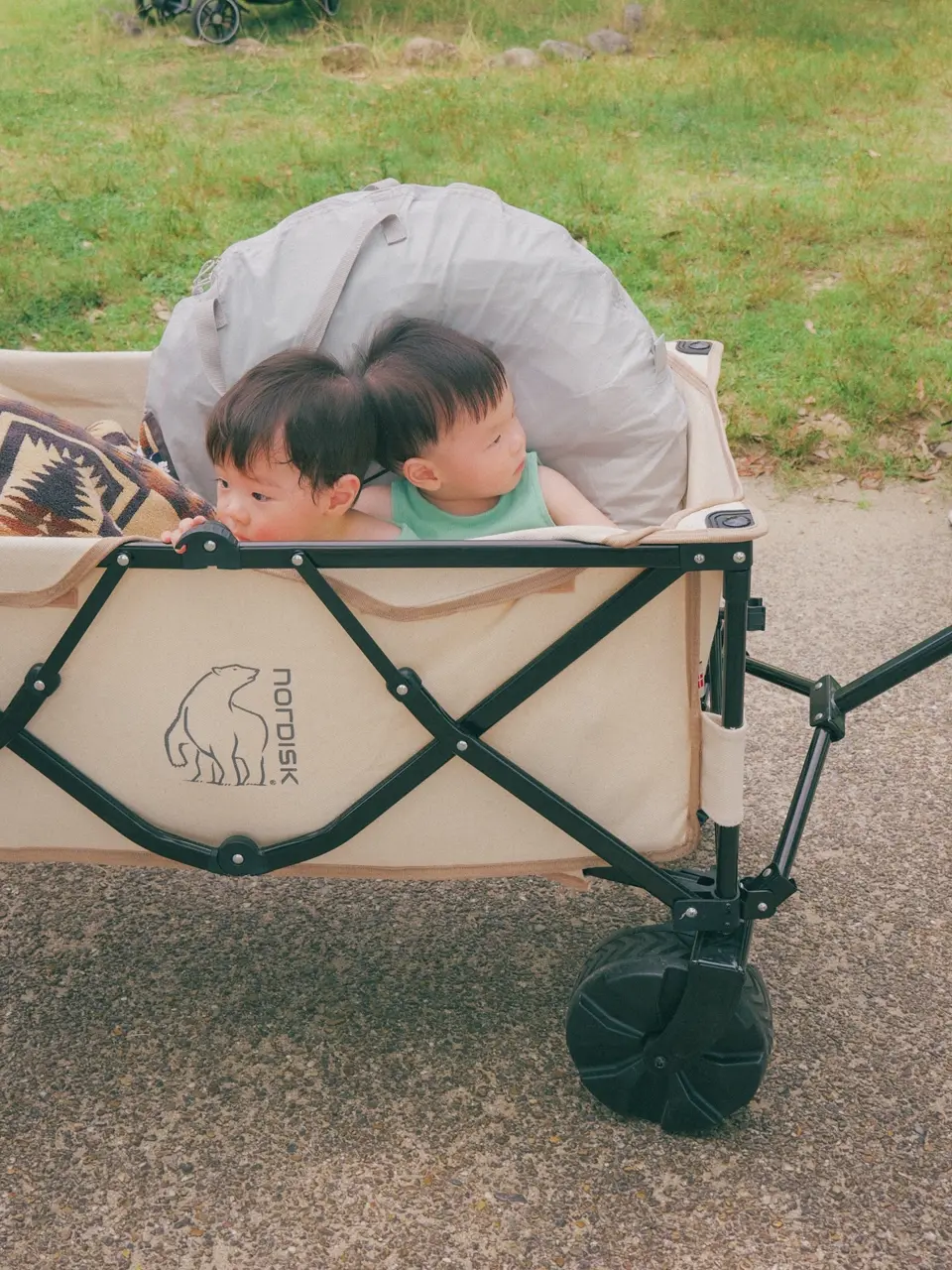 Cotton Canvas Wagon Khaki