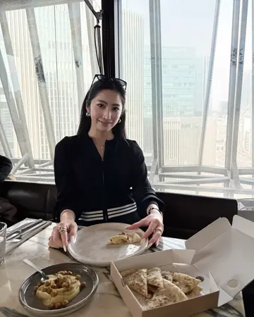 【BORDERSatBALCONY】BORDER SWEATSHIRT 白 BORDERS at BALCONY(ボーダーズアットバルコニー) CUFFED TOP