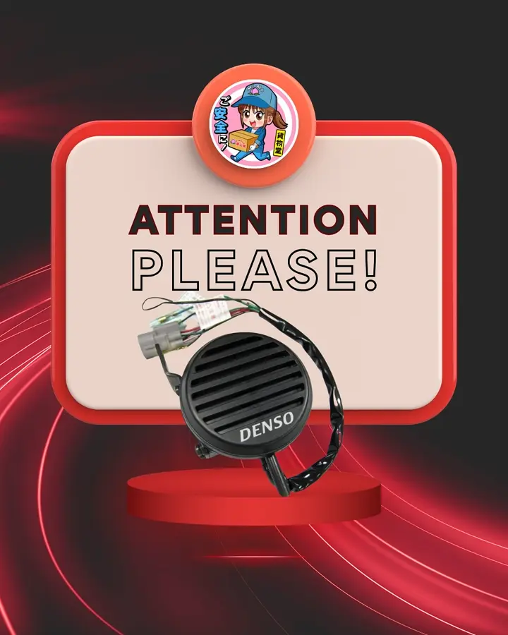 NDボイスアラーム(12V24V共用) 100689-0050 デンソー 6101100