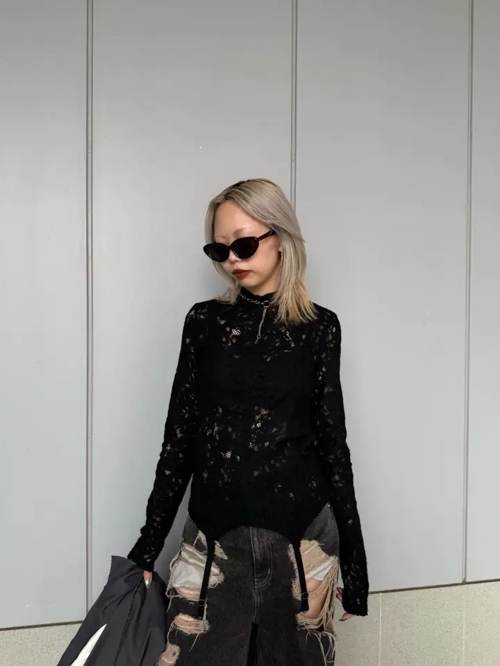 LIQUIDE LACE BLOUSE – JOSEMOON