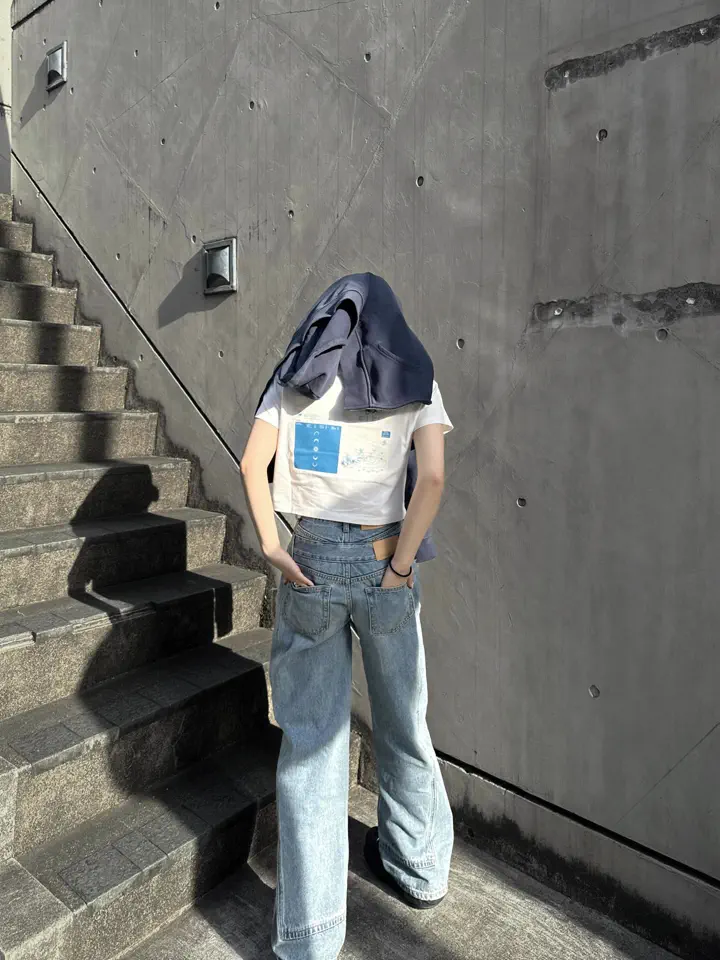 LAYERED LIKE DENIM PANTS – JOSEMOON
