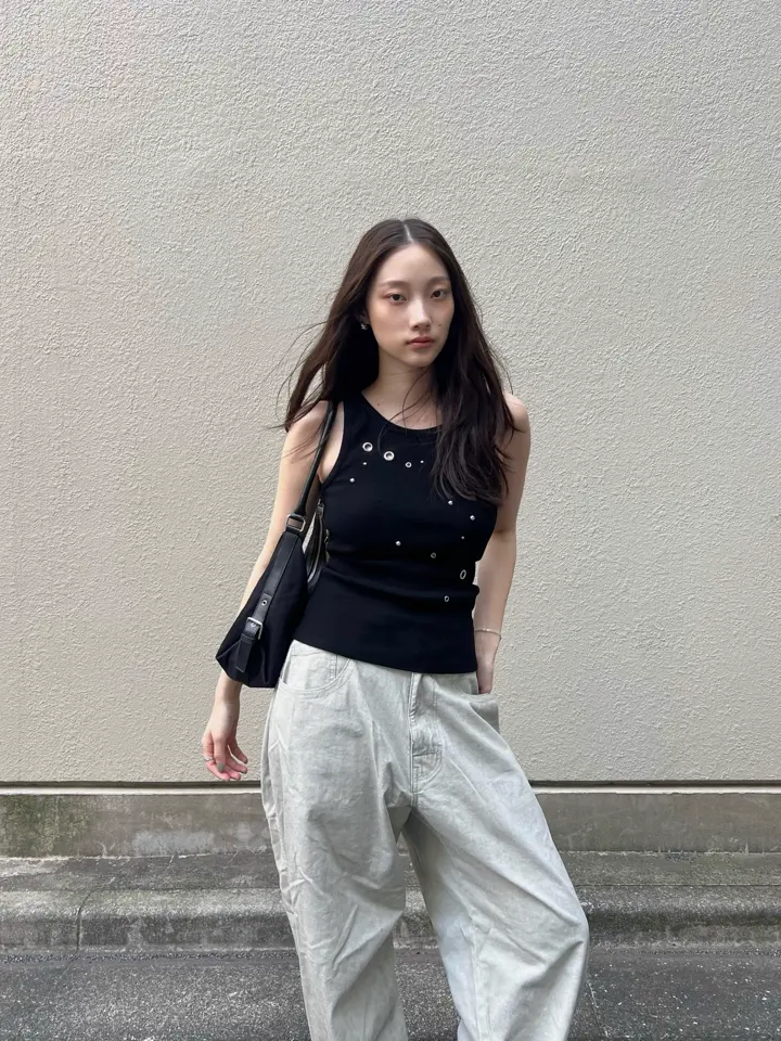 EYELET TANK TOP – JOSEMOON