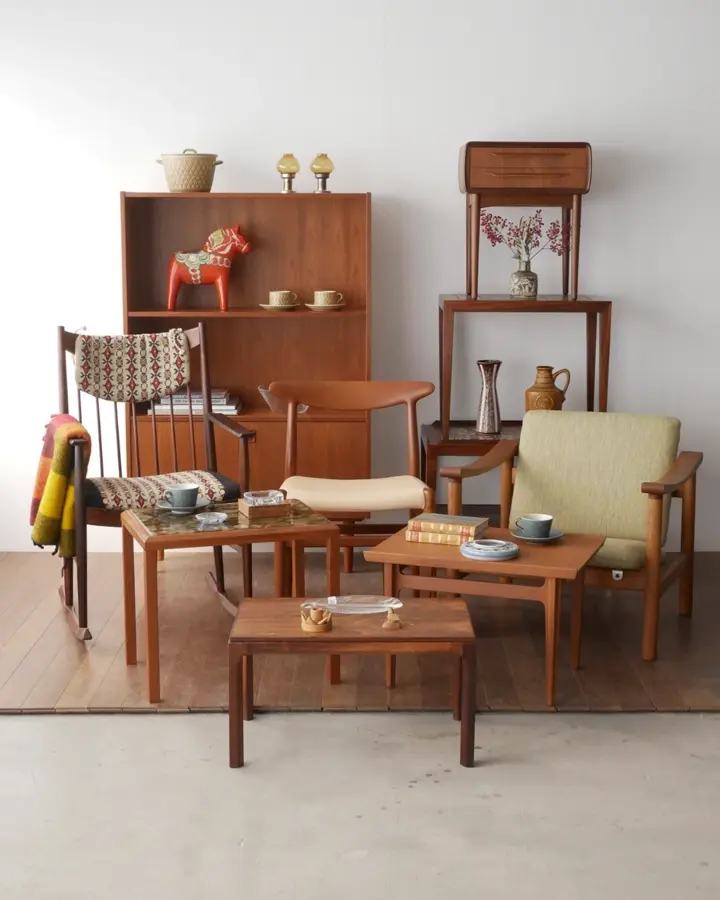 ワゴン/ハスレヴ社/ロイヤルコペンハーゲン【2404-0128】 - 北欧家具