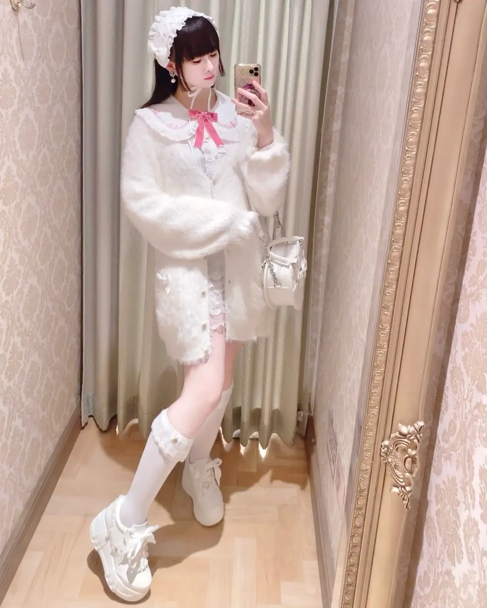 シャギーニット ロングカーディガン – Amavel（アマベル）公式サイト