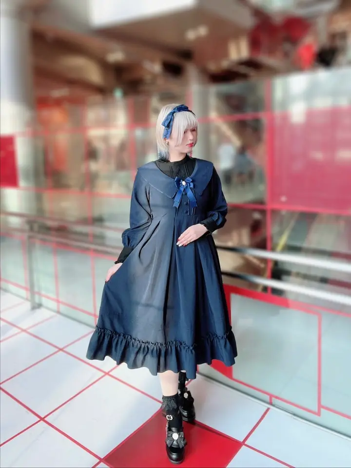 Noble Elegance ミドル丈ワンピース – Amavel（アマベル）公式サイト