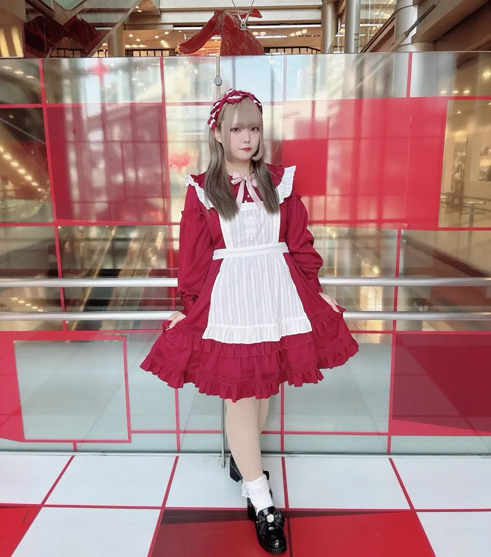 Amavel ワンピース 赤 参戦服 Romantic Heroine ミドル丈ワンピース – Amavel（アマベル）公式サイト