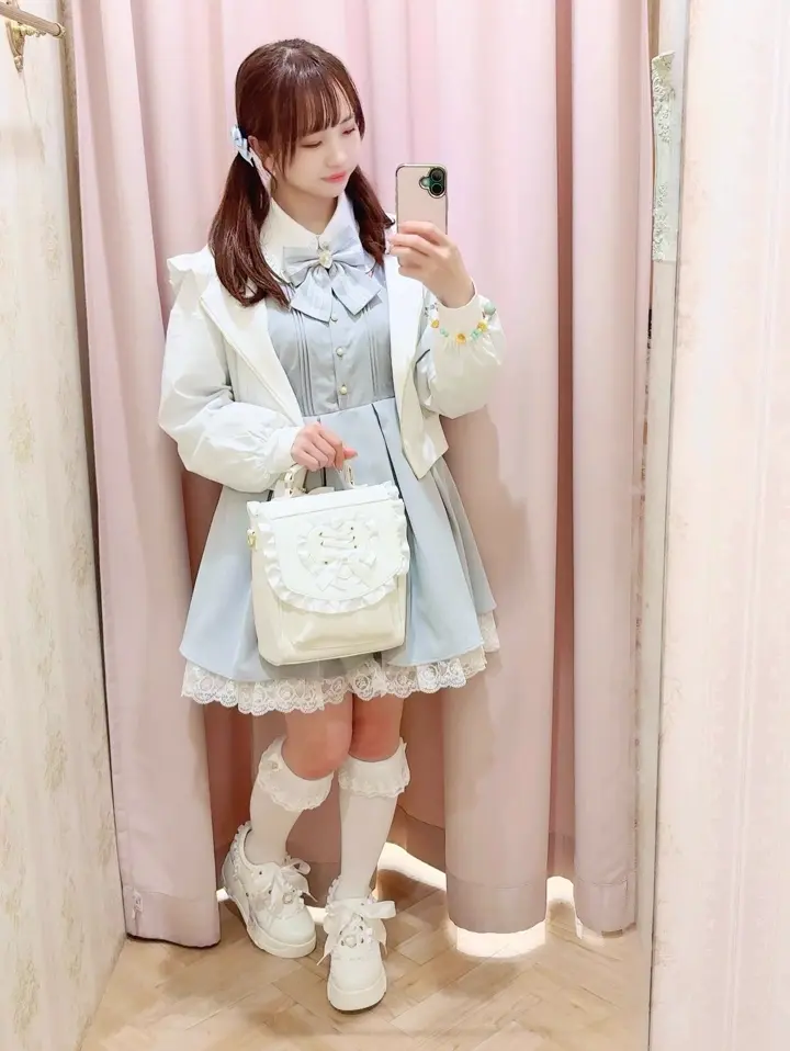 Heart Frill Lace-up Bag – Amavel（アマベル）公式サイト