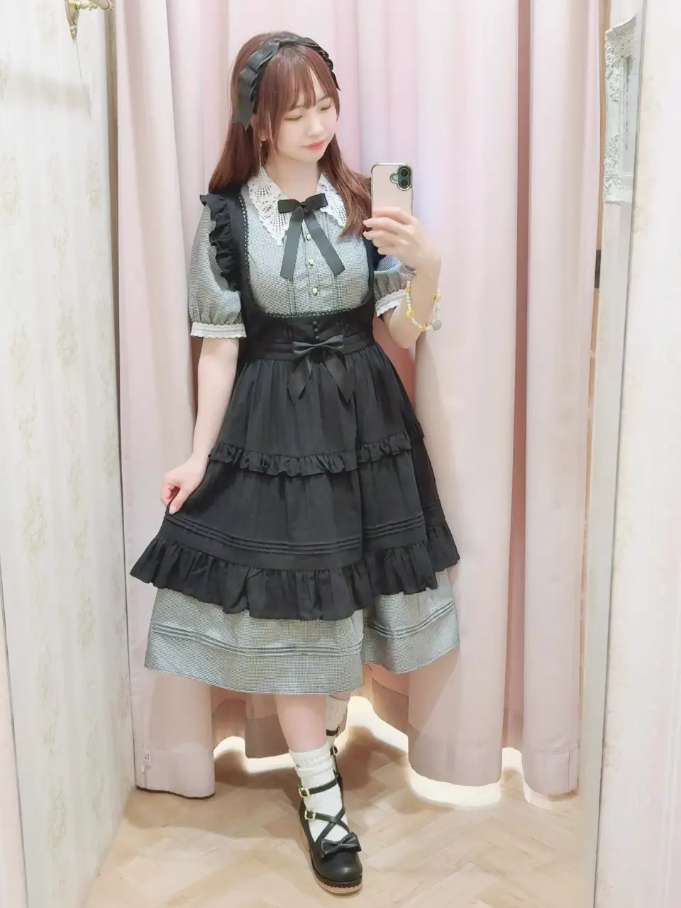 Marchen Cotton フリルエプロン – Amavel（アマベル）公式サイト