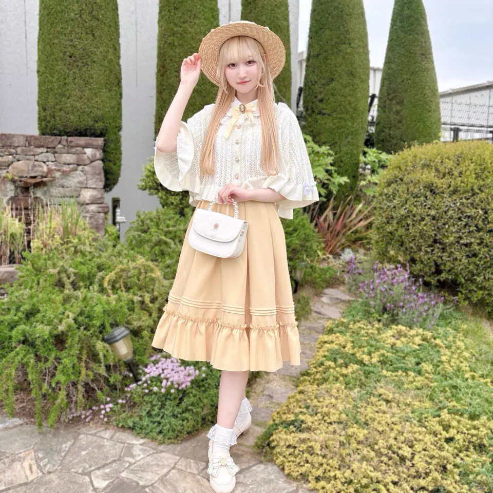 Classical Doll ミドル丈スカート – Amavel（アマベル）公式サイト