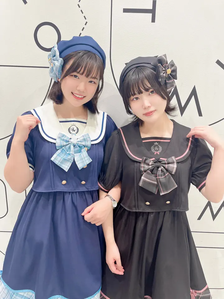 Chouchou Check セットアップ風セーラーワンピース – Amavel（アマベル