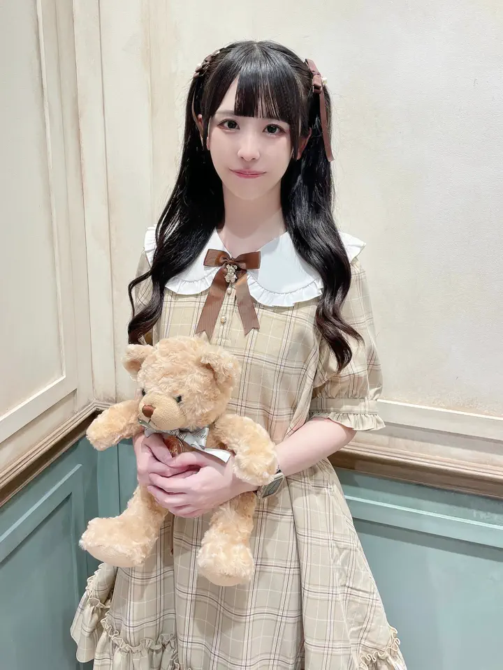 メンバーズセール対象】Teddy Check Aラインワンピース – Amavel