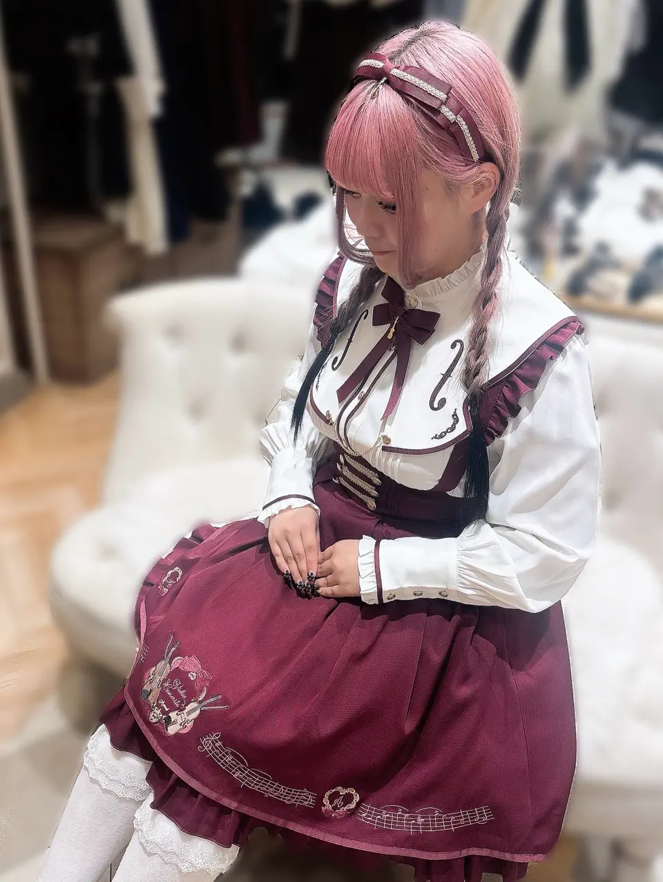 2Buy10%除外】Violin Concerto フリルスカート – Amavel（アマベル