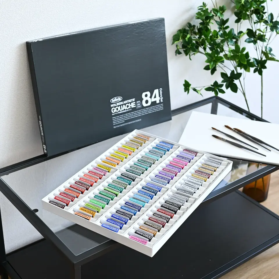 在庫限りプライス】ホルベイン 不透明水彩絵具 (ガッシュ) 5号(15ml