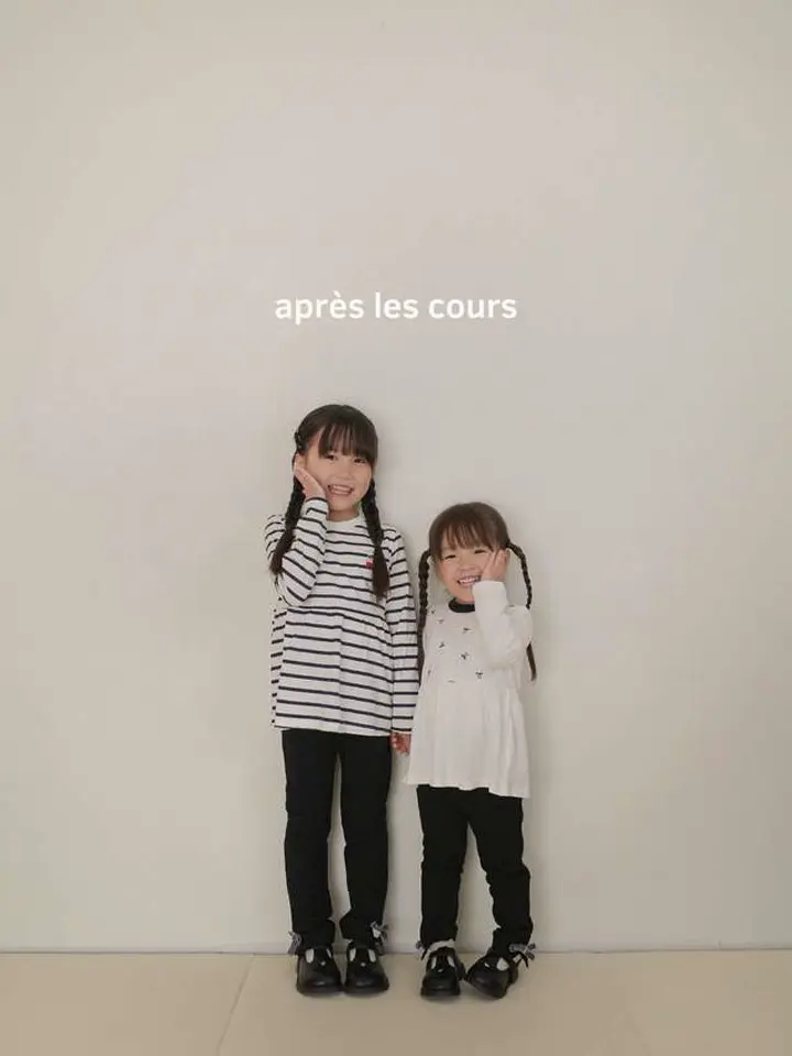 裾リボン/7days Style pants 10分丈（V420025）|apres les cours
