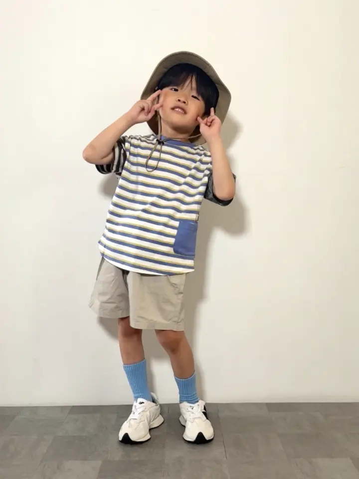 WEB限定 タックハーフパンツ 5分丈（J223936）|BREEZE（ブリーズ