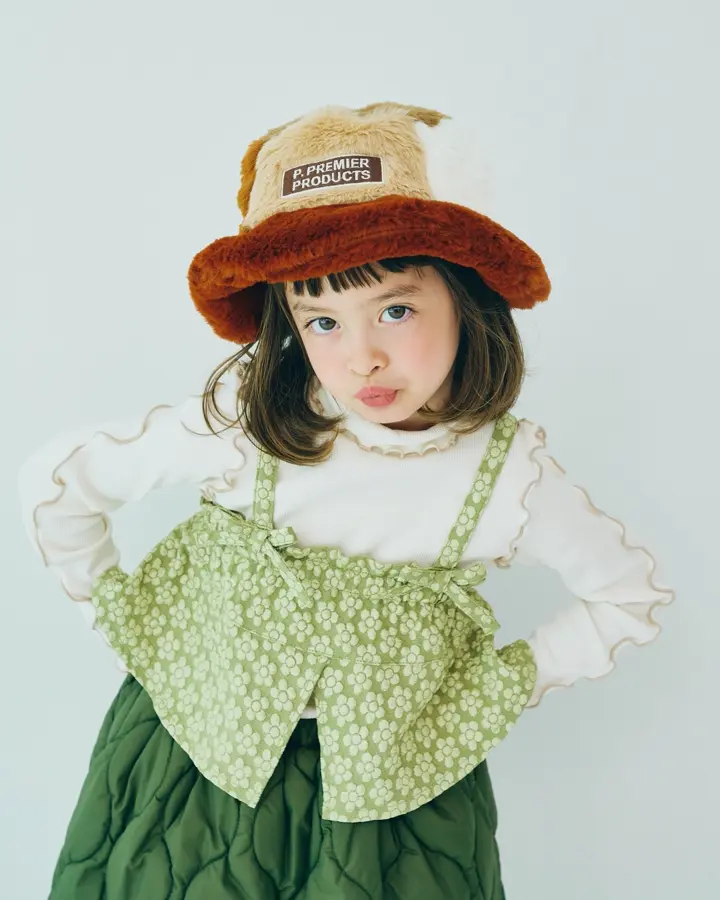 ☆SALE☆ベストとくっつきワンピース リンク（P417055）|p.premier