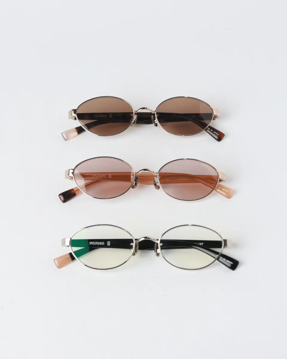 FETICO(フェティコ)】 × BLANC METAL OVAL SUNGLASSES｜PARIGOT ONLINE