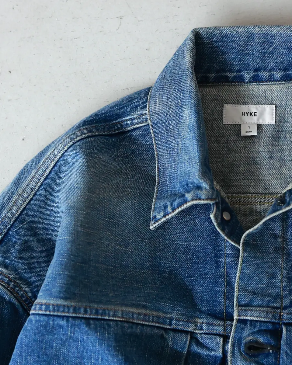 HYKE(ハイク)】 BALOON SLEEVE DENIM JACKET/TYPE2｜PARIGOT ONLINE