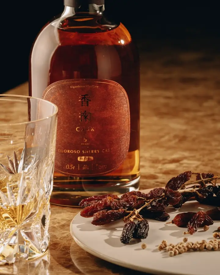 香掬オロロソシェリーカスク5年ピーテッド 500ml ｜【公式通販】江井ヶ