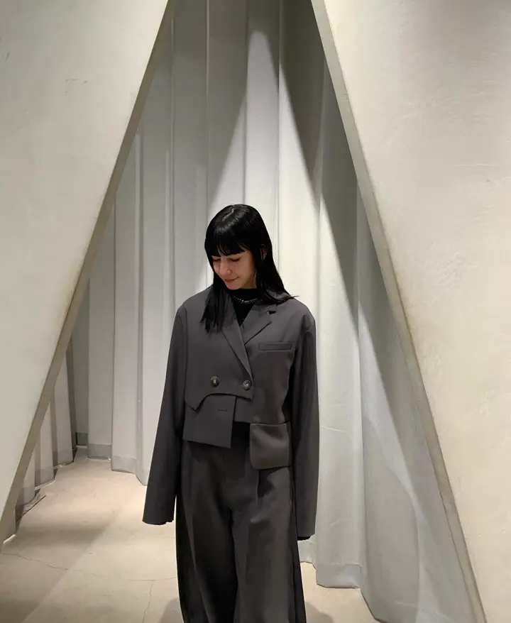 LAYERED ASYMMETRY JACKET | レイヤードアシンメトリージャケット