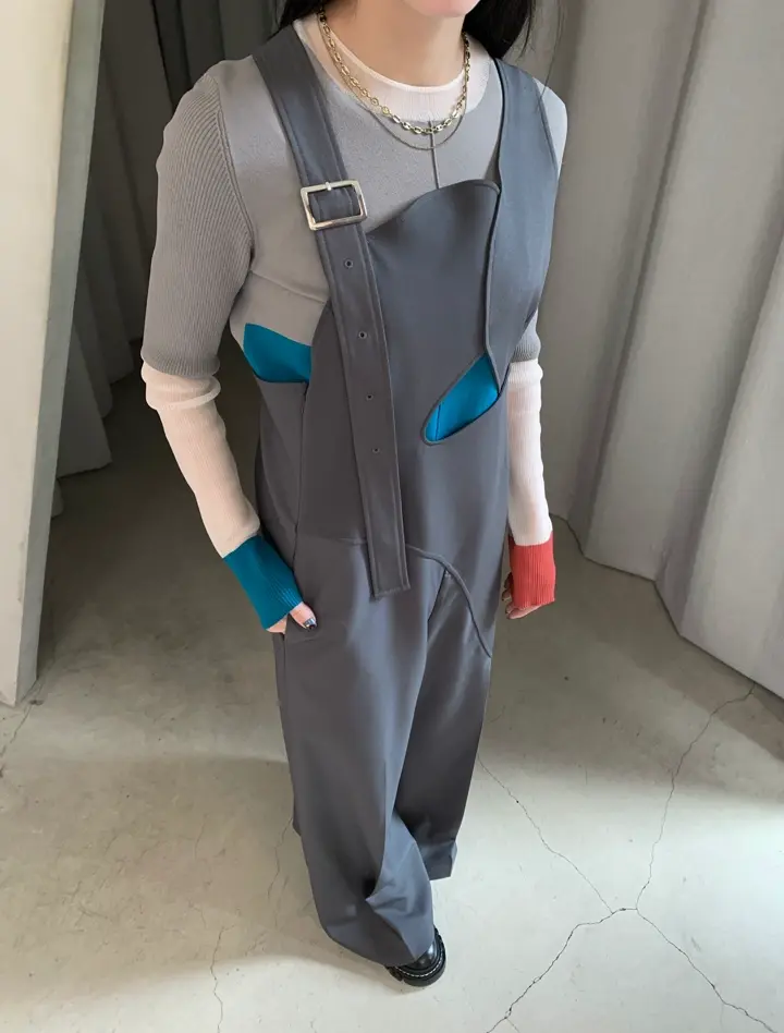 SHEER DOCKING COLORBLOCK KT | ニット | WOMEN'S（ウィメンズ