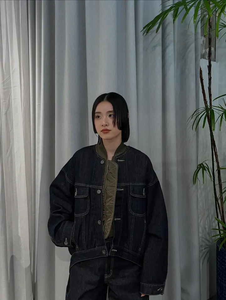 MA-1 DOCKING DENIM JACKET | MA-1ドッキングデニムジャケット