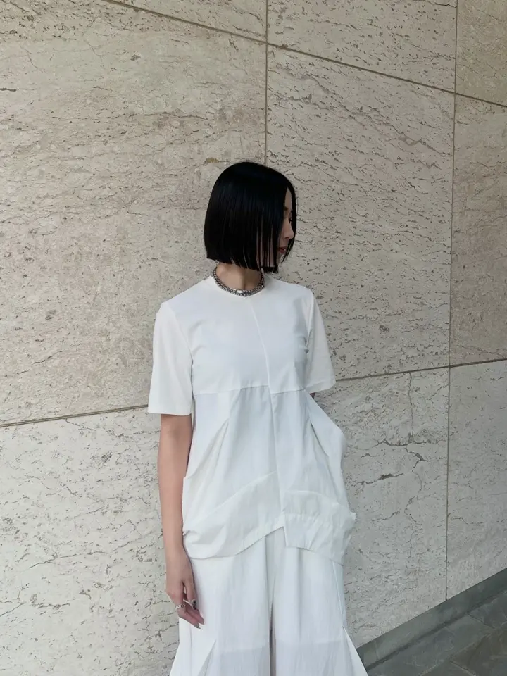 ROUND BOX COCOON T-SH | ラウンドボックスコクーンティーシャツ
