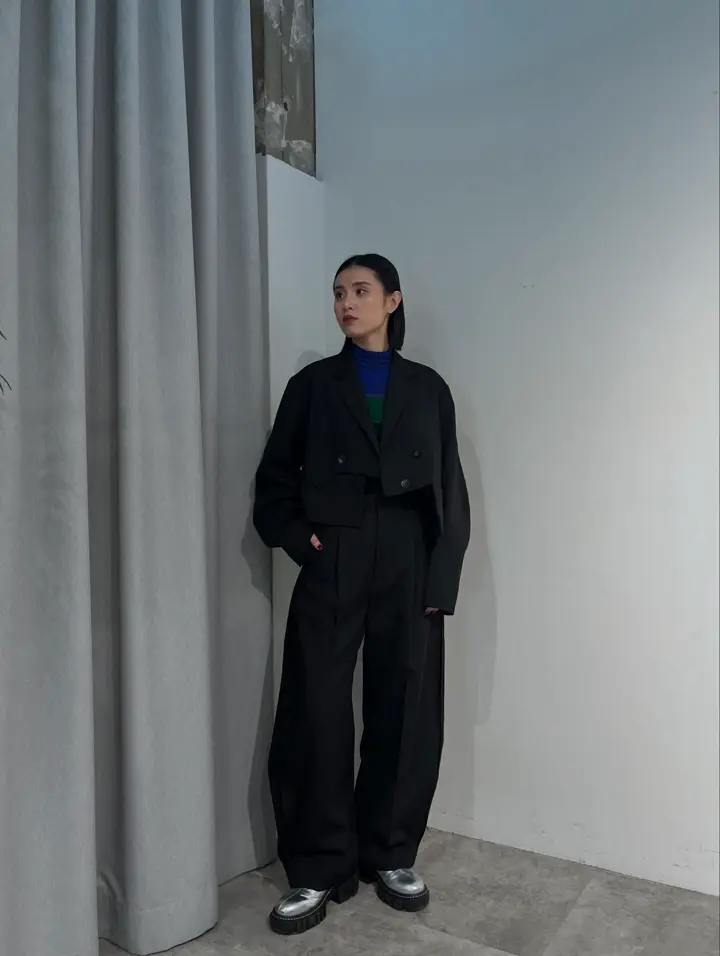 LAYERED ASYMMETRY JACKET | レイヤードアシンメトリージャケット