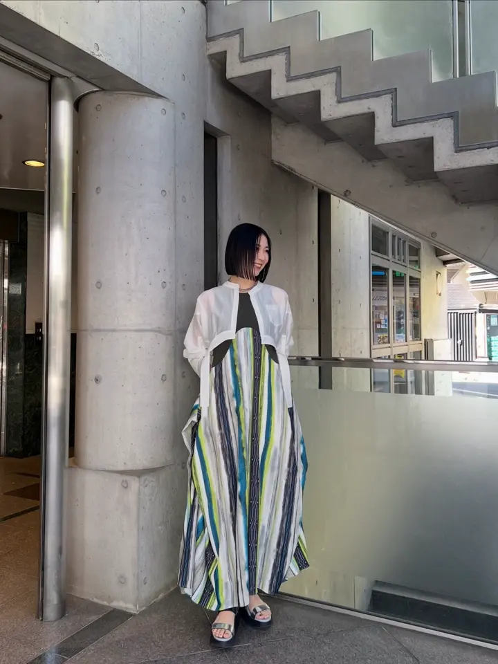 ROUND PARTS SHEER SHORT SH | ラウンドパーツシアーショートシャツ