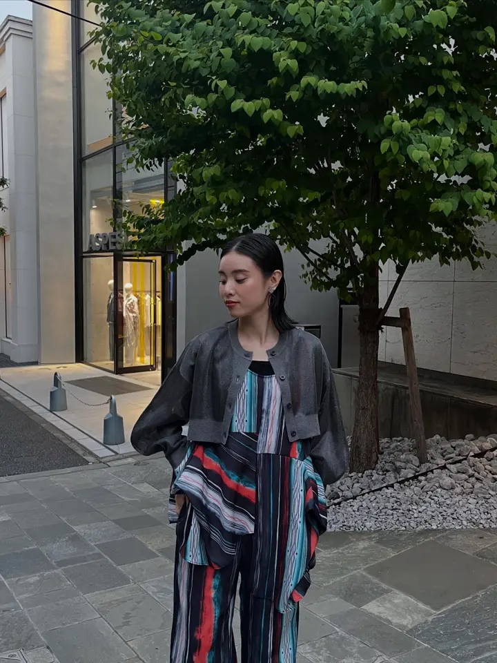 2TONE SHEER KT CD | 2トーンシアーニットカーディガン | カーディガン