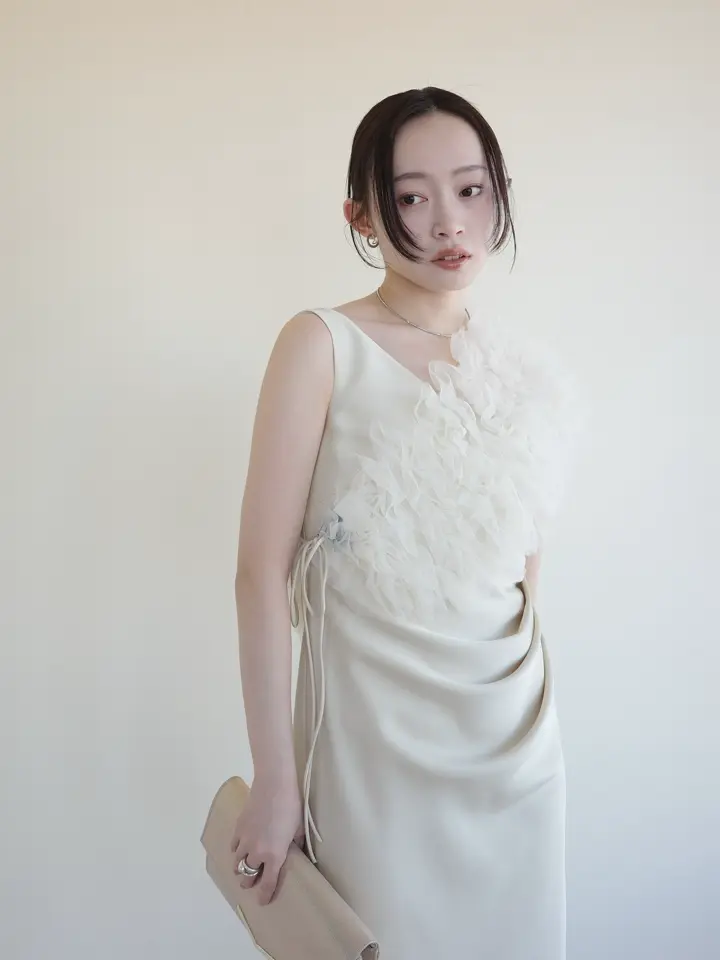 ソンイさんコラボ】LADYチュールショールキャミドレス｜ラグナムーン